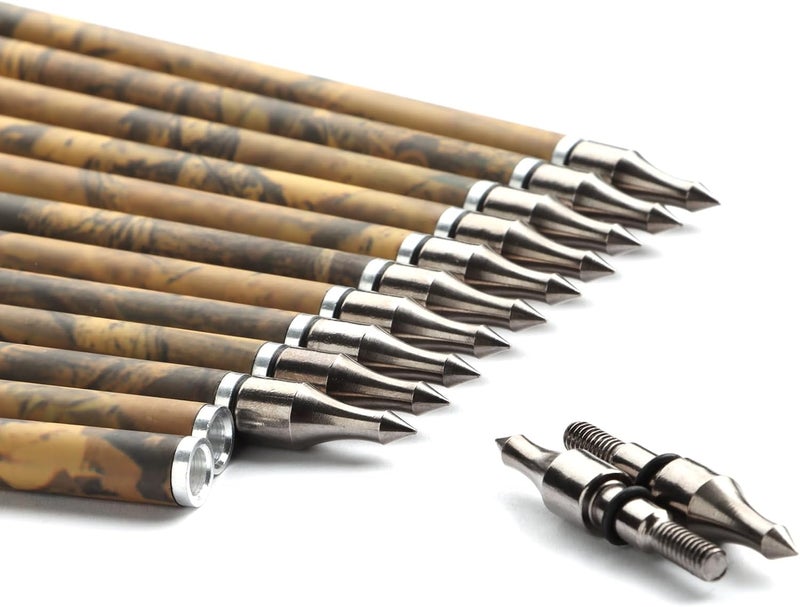 sf. Crossbow Bolts Crossbow Arrows Carbon Archery for Hunting and Target Practice(Pack of 12) - Image 5